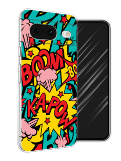 Чехол Awog на Google Pixel 8 "Постер pop art"