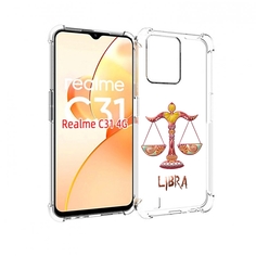 Чехол MyPads знак-зодиака-весы-8 для OPPO Realme C31