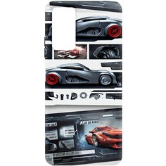 Чехол-накладка Софт Гаражный постер для Xiaomi Redmi Note 12 Pro 4G Krutoff