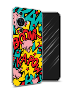 Чехол Awog на Huawei Nova 11 "Постер pop art"