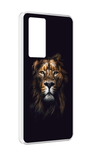 Чехол MyPads Лев-в-тени мужской для Realme GT Master Explorer Edition