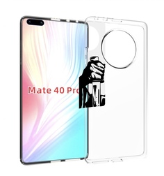 Чехол MyPads крик-с-ножом для Huawei Mate 40 Pro (NOH-NX9)