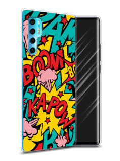 Чехол Awog на TCL 20 Pro 5G "Постер pop art"