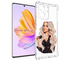 Чехол MyPads Платье-пиджак женский для Honor 80 SE