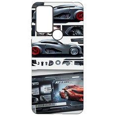 Чехол-накладка Софт Гаражный постер для TCL 306 Krutoff