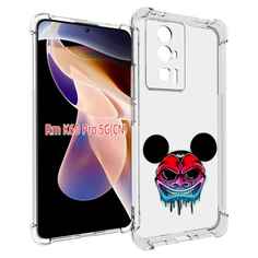 Чехол MyPads микки в маске для Xiaomi Redmi K60 Pro