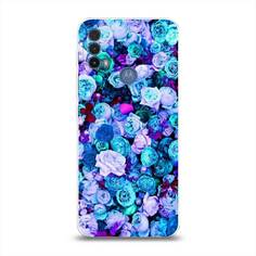 Чехол на Lenovo K14 Plus/Motorola Moto E20/E30/E40 "Цветочный ковер" Case Place