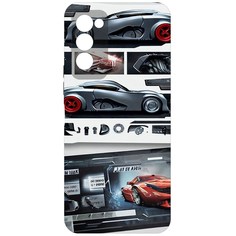 Чехол-накладка Софт Гаражный постер для Tecno Camon 18 Krutoff