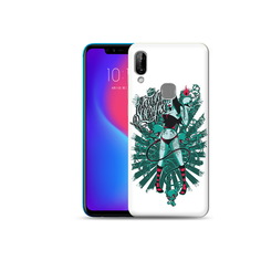 Чехол MyPads Tocco для Lenovo S5 Pro нарисованная девушка в татуировках