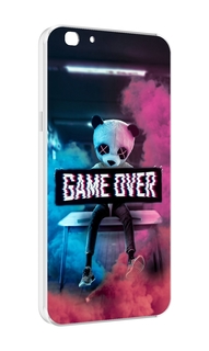 Чехол MyPads картина-панда для Oppo A77/F3 (2017 год)