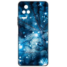 Чехол-накладка Софт Гирлянда для Poco F4 Krutoff