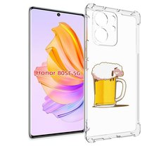 Чехол MyPads кружка пива для Honor 80 SE
