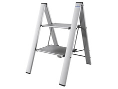 Стремянка Colombo Leonardo 2 Silver G300A02W/S