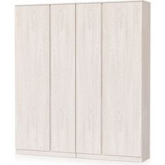 Прихожая Моби Ника 13.11 Шкаф комбинированный + 13.11 Шкаф комбинированный, цвет ясень анкор светлый Mobi