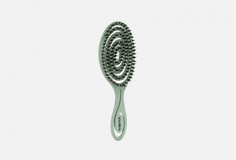 Подвижная био-расческа для волос c натуральной щетиной Solomeya