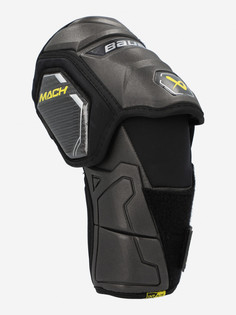 Налокотники хоккейные детские Bauer Supreme Mach INT, Черный Бауэр