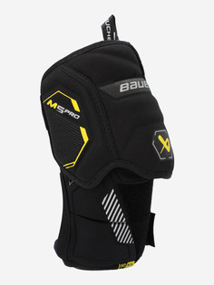 Налокотники хоккейные детские Bauer Supreme M5PRO INT, Черный Бауэр