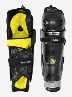 Щитки хоккейные Bauer Supreme M3 SR, Черный Бауэр