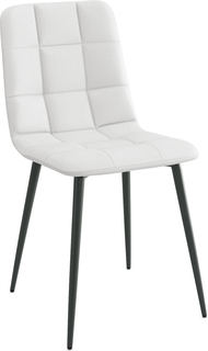 Стул ВоБаза Милан Экокожа Белый/Черный