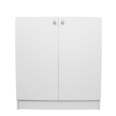 Шкаф кухонный напольный Мебель Style 80х60 см под накладную мойку без столешницы Белый