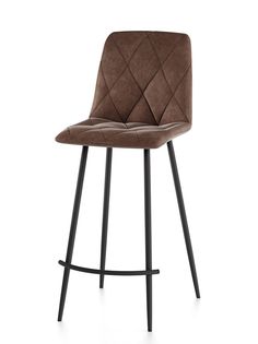 Барный стул Soft&Chair/ Ричи-1 коричневый/черн.