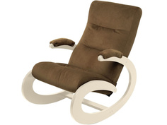 Кресло-качалка «Экси» Glider, дуб шампань, Verona Brown