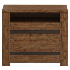 Тумбочка Када KOM1S дуб апрель BRW_UT-70040905 Black Red White