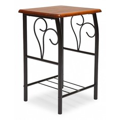 Подставка CANZONA черный/красный дуб TET_PICCOLO_tumbochka Tetchair