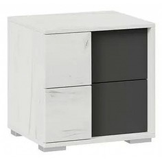 Тумбочка Валери дуб крафт белый TRI_238240 Triya