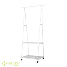 Вешалка напольная HELEX Home W-08 для одежды, полотенец, белья и сумок