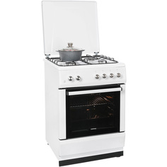 Газовая плита NordFrost GG 6061 W белая