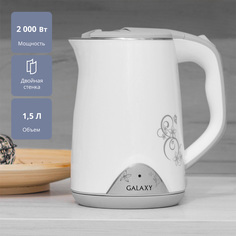 Чайник электрический Galaxy GL 0301 1.5 л White