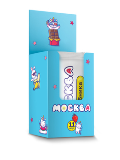 Гель-смазка Москва Вкусная на водной основе 10 мл 9 шт.
