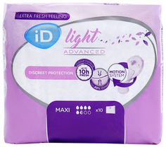 Урологические прокладки iD Light Maxi 10 шт