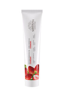 Натуральная зубная паста-гель Siberina Strawberry укрепляющая отбеливающая 75 мл