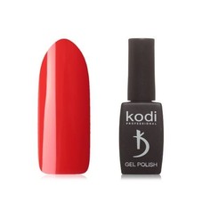 Kodi Гель-лак Алый, без перламутра и блесток, плотный, 8 мл