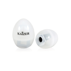Точилка односторонняя Kaizer овальная с колпачком, цвет белый Kaiser