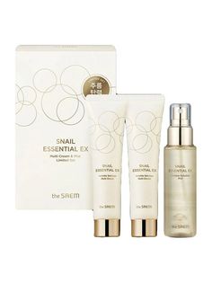 Антивозрастной набор the SAEM Snail Essential EX Multi Cream & Mist