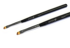Кисть для бровей скошенная RUNAIL Angular Brow