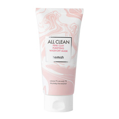 Очищающая глиняная маска Heimish с цинком All Clean Pink Clay Purifying Wash Off Mask