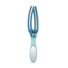 Складная щетка Olivia Garden с зеркалом, On The Go detangle & styler, ион щетин