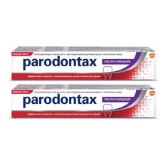 Зубная паста Parodontax Ультра Очищение 75 мл, 2шт