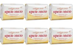 Крем-мыло Невская косметика Натуральное 90г 6 штук
