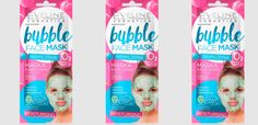 Тканевая маска для лица Eveline Bubble Face Mask Увлажняющая, 3 шт