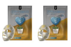 Маска NO:HJ для лица OPUNTIA HUMIFUSA Тонизирующая коллагеновая с экстрактом опунции 2 шт Nohj