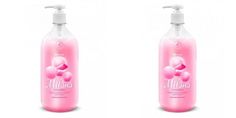 Крем-мыло жидкое Grass MILANA, увлажняющее, Fruit Bubbles, 1 л, 2 шт
