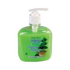 Жидкое мыло Help Зеленый чай, 300 г, 6 штук