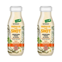 Йогуртовая маска для волос Sessio Prebiotic, инулин и соевое молоко, 350 г, 2 шт