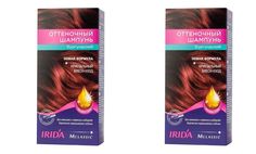 Оттеночный шампунь IRIDA М-Классик Бордо, 75 мл, 2 шт