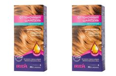 Оттеночный шампунь IRIDA М-Классик Золотистый, 75 мл, 2 шт